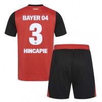 Maglia Calcio Bayer Leverkusen Piero Hincapie #3 Prima Divisa Bambino 2024-25 Manica Corta (+ pantaloncini)